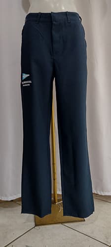 Calça de uniforme profissional confeccionada pela Jaan
