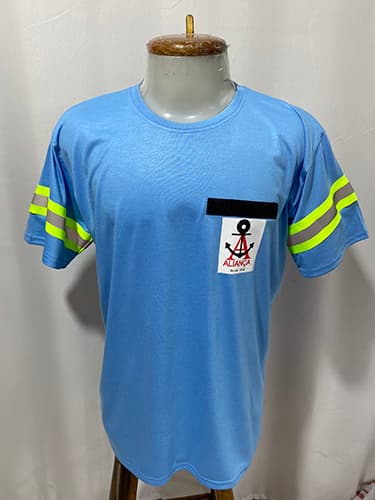 Modelo de camiseta confeccionado pela Jaan — referência 26