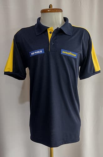 Modelo de polo confeccionado pela Jaan — referência 59